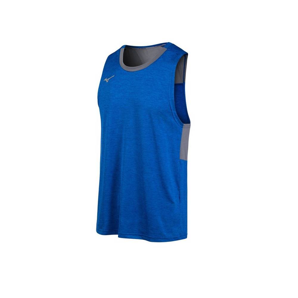 Mizuno Men's Alpha Tank Top Royal (530049-BUZ)